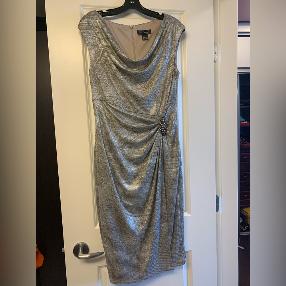 Silver part dress size 12